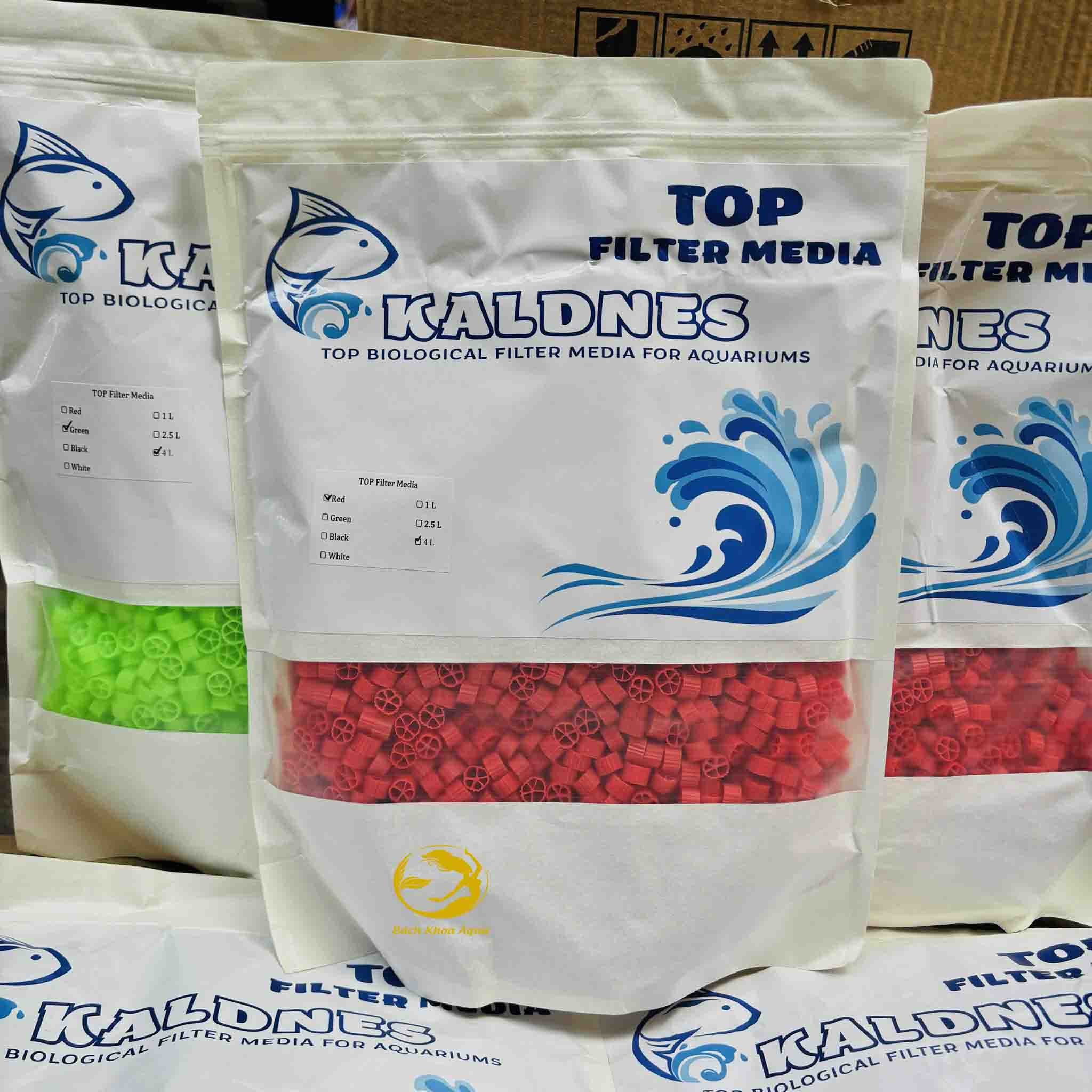 Kaldnes - lẻ 1L / 2,5L / 4L cho bể cá hồ công nghệ mới
